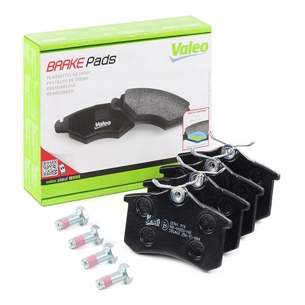 598463 VALEO ТОРМОЗНЫЕ КОЛОДКИ