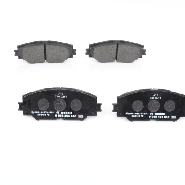 Bosch 0 986 494 240 набор тормозных колодок, дисковые тормоза