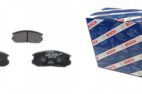 Bosch 0 986 460 980 набор тормозных колодок, дисковые тормоза
