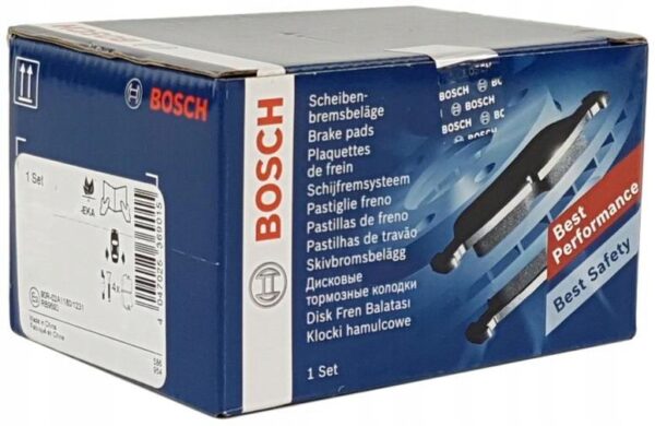 Bosch 0 986 424 911 комплект тормозных колодок, дисковые тормоза