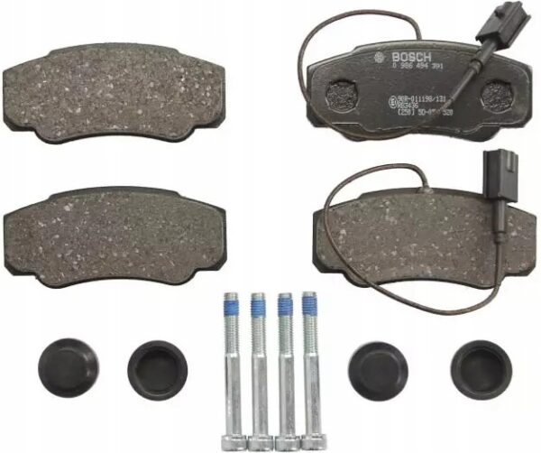 Bosch 0 986 494 391 комплект тормозных колодок, дисковые тормоза