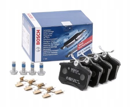 Bosch 0 986 494 596 набор тормозных колодок, дисковые тормоза