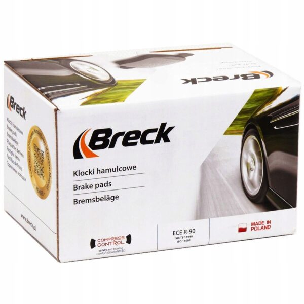 Breck 23714 00 704 00 набор тормозных колодок, дисковые тормоза