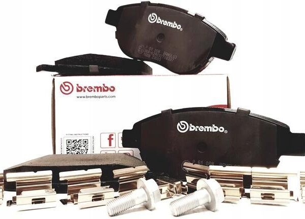 Brembo P 61 068 комплект тормозных колодок, дисковые тормоза