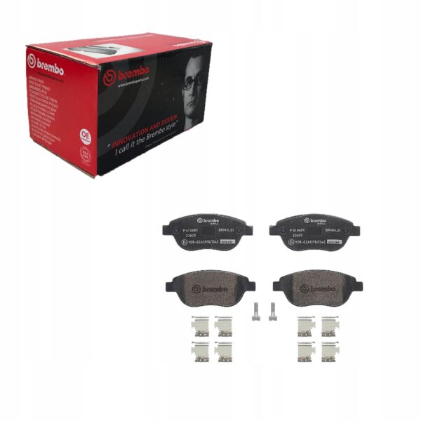 Brembo P 61 068x комплект тормозных колодок, дисковые тормоза