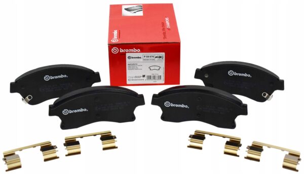 Brembo P 59 076 комплект тормозных колодок, дисковые тормоза