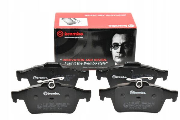 ТОРМОЗНЫЕ КОЛОДКИ BREMBO ЗАДНИЕ SAAB 9-3 93 YS3F