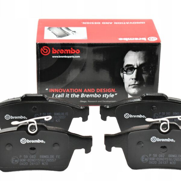 ТОРМОЗНЫЕ КОЛОДКИ BREMBO ЗАДНИЕ SAAB 9-3 93 YS3F