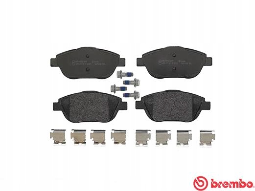 BREMBO колодки передние передние для CITROEN C3 II DS3