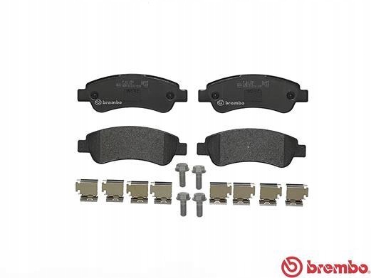 P61091 / BRE тормозные колодки. CITROEN JUMPER 06-ЗАДНЯЯ ЧАСТЬ BREMBO