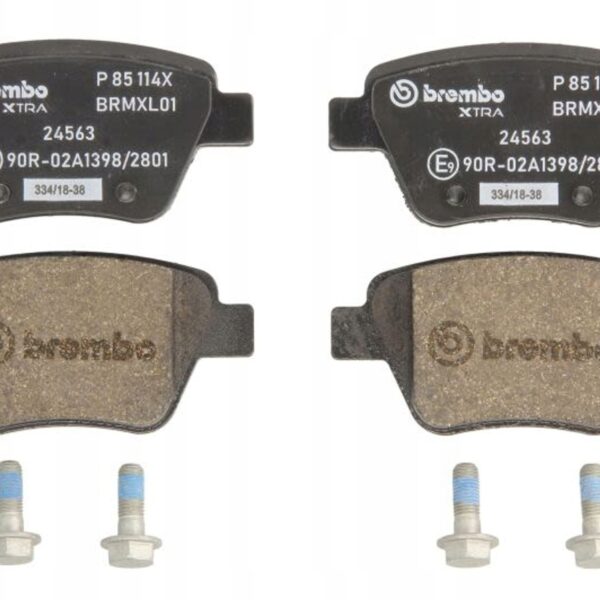 Brembo P 85 114x набор тормозных колодок, дисковые тормоза