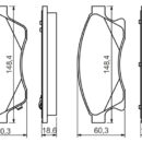 Bosch 0 986 494 433 набор тормозных колодок, дисковые тормоза