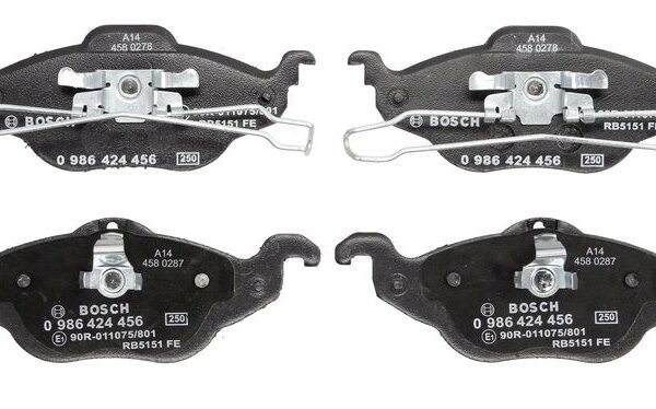 Bosch 0 986 424 456 набор тормозных колодок, дисковые тормоза