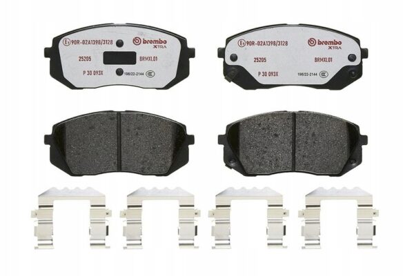 Brembo P 30 093x комплект тормозных колодок, дисковые тормоза