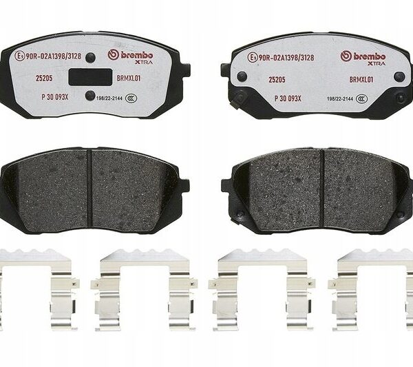 Brembo P 30 093x комплект тормозных колодок, дисковые тормоза