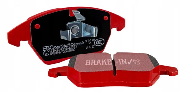 DP33043C тормозные колодки REDSTUFF EBC Brakes Ford Mustang 6th Gen 2015+
