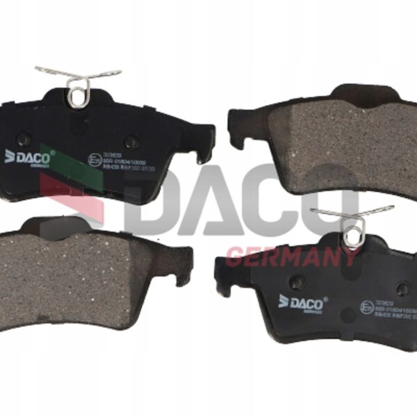 DACO 323629 тормозные колодки задние Kuga FOCUS II VECTRA C C30 V40 V50 508