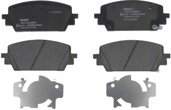 Тормозные колодки DELPHI LP3705