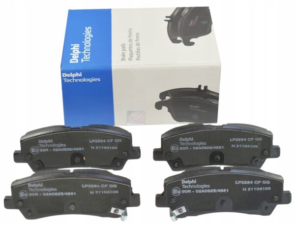 ТОРМОЗНЫЕ КОЛОДКИ ЗАДНИЕ LP3254 DELPHI FORD USA