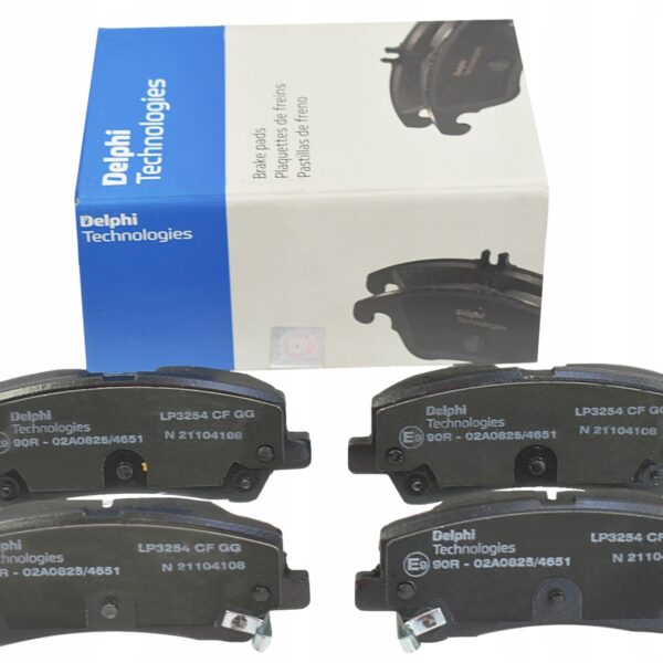 ТОРМОЗНЫЕ КОЛОДКИ ЗАДНИЕ LP3254 DELPHI FORD USA