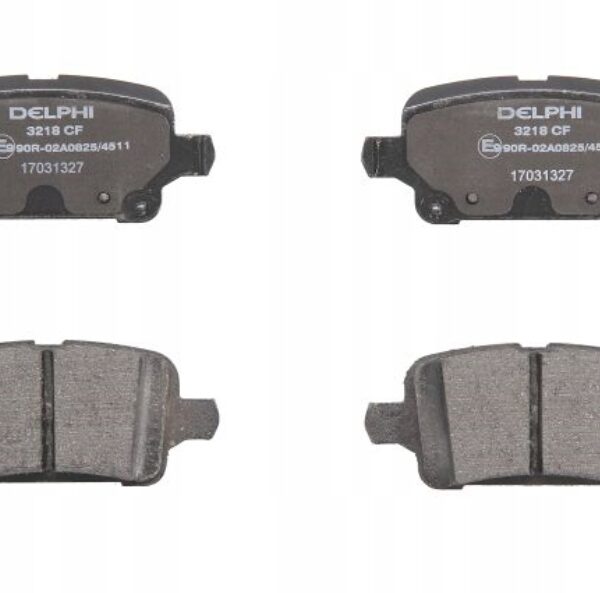 ТОРМОЗНЫЕ КОЛОДКИ ЗАДНИЕ LP3218 DELPHI OPEL ASTRA