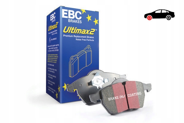EBC DP1353 набор тормозных колодок, дисковые тормоза