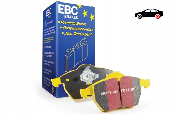 EBC DP41955R набор тормозных колодок, дисковые тормоза