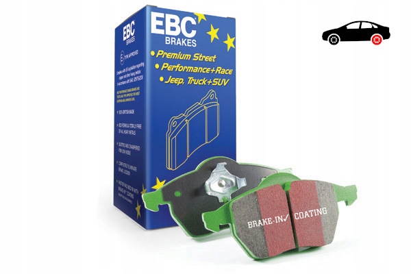 Комплект тормозных колодок EBC DP61840, дисковые тормоза