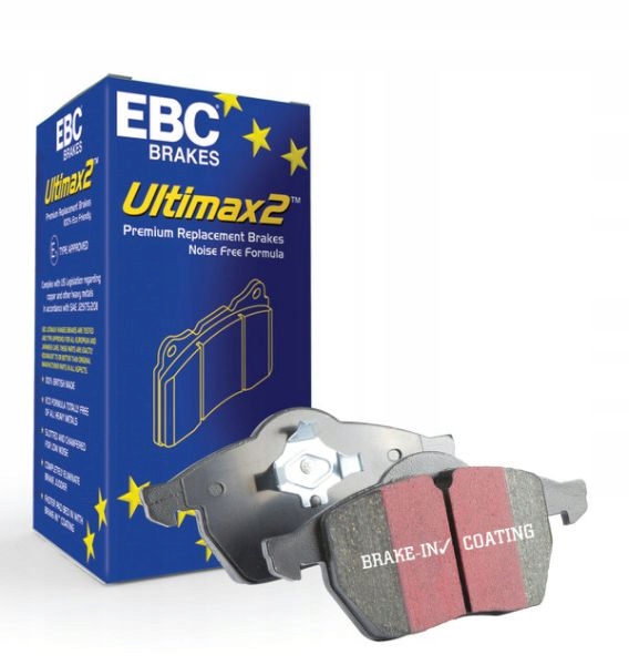 EBC DP1525 набор тормозных колодок, дисковые тормоза