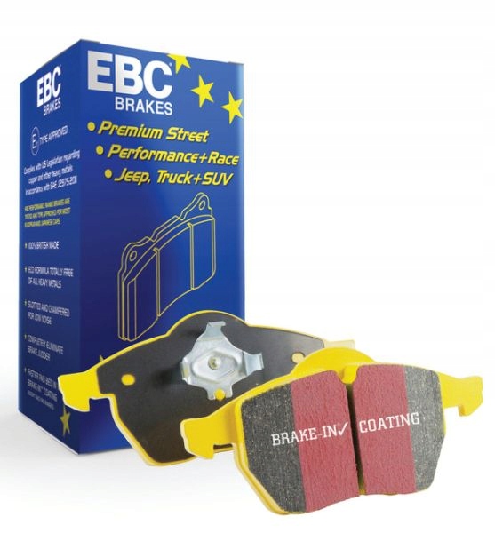 EBC DP41518R набор тормозных колодок, дисковые тормоза