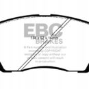 Спортивные тормозные колодки EBC BRAKES Yellow stuff-dp41809r-спереди