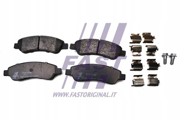 FAST КОЛОДКИ ВЕТЧИНА FIAT DUCATO 06 > ЗАДНИЙ БЕЗ ДАТЧИКА