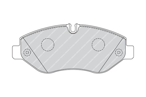 FERODO тормозные колодки передние 4036