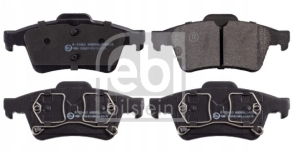FEBI ЗАДНИЕ ТОРМОЗНЫЕ КОЛОДКИ FORD C-MAX II