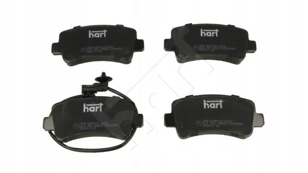 Колодки Hart сзади-Master III / Movano B / NV400