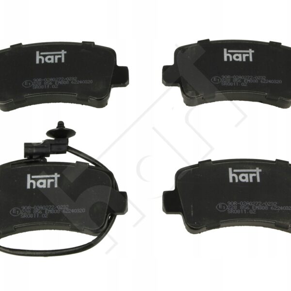 Колодки Hart сзади-Master III / Movano B / NV400