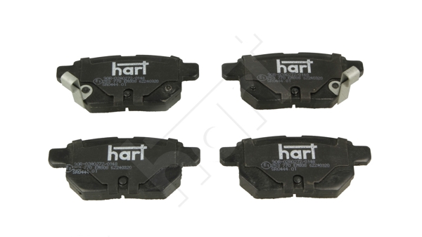 Комплект тормозных колодок Hart 253 770, дисковые тормоза