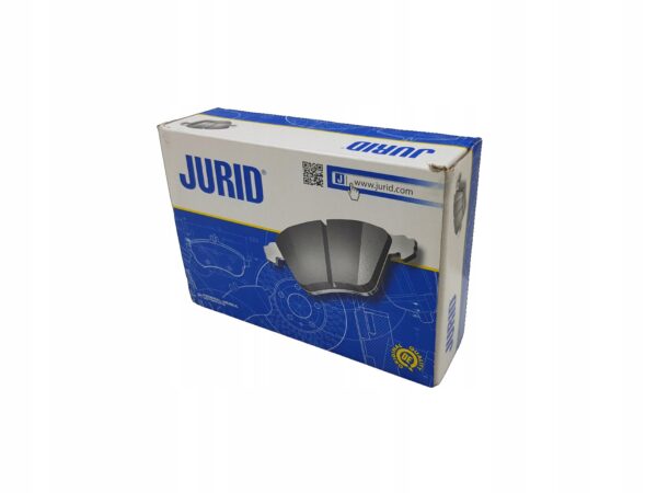 ТОРМОЗНЫЕ КОЛОДКИ ПЕРЕДНИЕ С ДАТЧИКОМ 573037JC JURID
