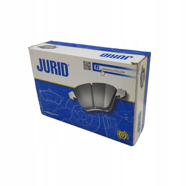 ТОРМОЗНЫЕ КОЛОДКИ ПЕРЕДНИЕ С ДАТЧИКОМ 573037JC JURID