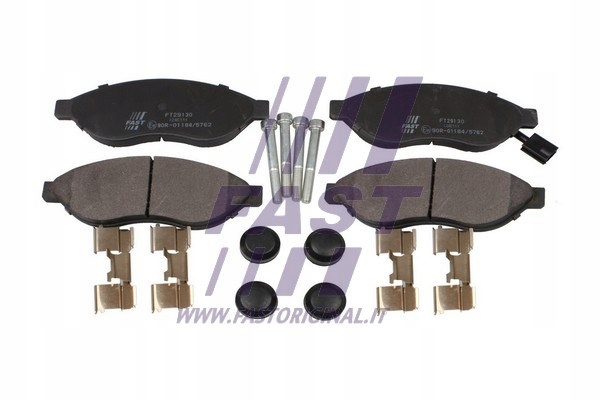 ТОРМОЗНЫЕ КОЛОДКИ HAM FIAT DUCATO 06 > ПЕРЕДНИЙ 1-ЗОРКИЙ