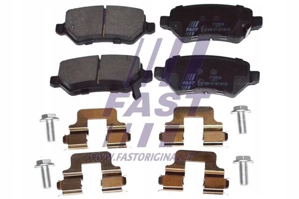 ТОРМОЗНЫЕ КОЛОДКИ ЗАДНИЕ FT29524 FAST