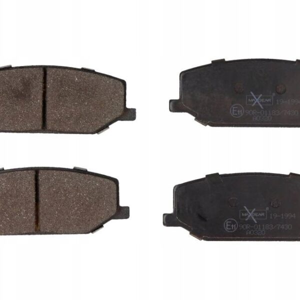 MAXGEAR КОЛОДКИ ХЭМ. SUZUKI JIMNY SAMURAI 1.0/1.3/1.9 D 1981-