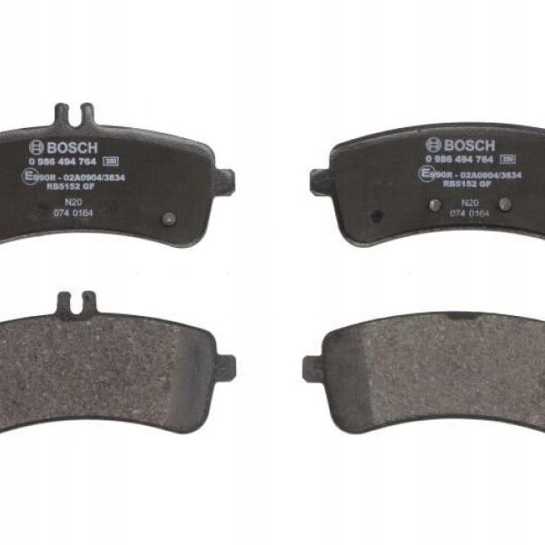 Bosch 0 986 494 764 набор тормозных колодок, дисковые тормоза