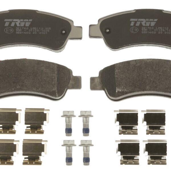 ТОРМОЗНЫЕ КОЛОДКИ. CITROEN JUMPER 06-ЗАДНИЙ TRW GDB1682