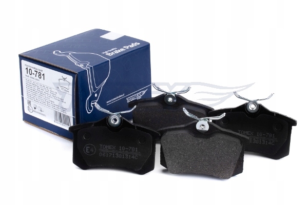 Тормозные колодки-TOMEX Brakes - TX 10-781-задний мост