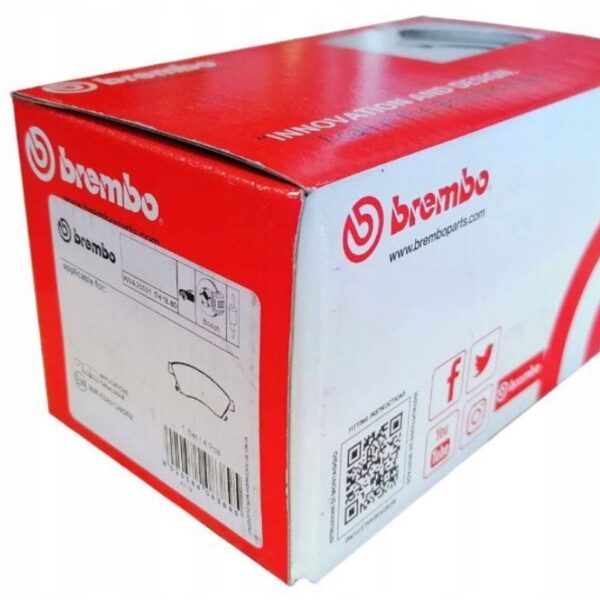 ТОРМОЗНЫЕ КОЛОДКИ BREMBO P 37 017X