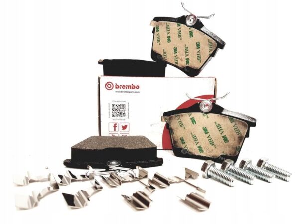 Тормозные колодки Brembo для Peugeot 407 04-задний, OEM, P 61 079