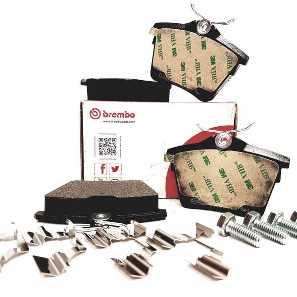 Тормозные колодки Brembo для Peugeot 407 04-задний, OEM, P 61 079
