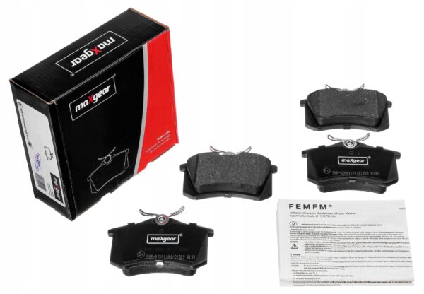 MAXGEAR КОЛОДКИ ХЭМ. ABARTH GRANDE PUNTO FIAT PUNTO 1.3 D-1.9 D