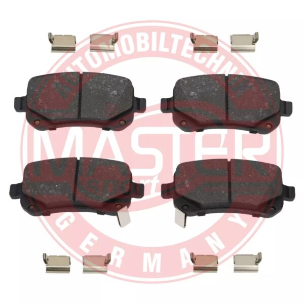 Master-Sport Germany 13046027712n-SET-MS комплект тормозных колодок, дисковые тормоза